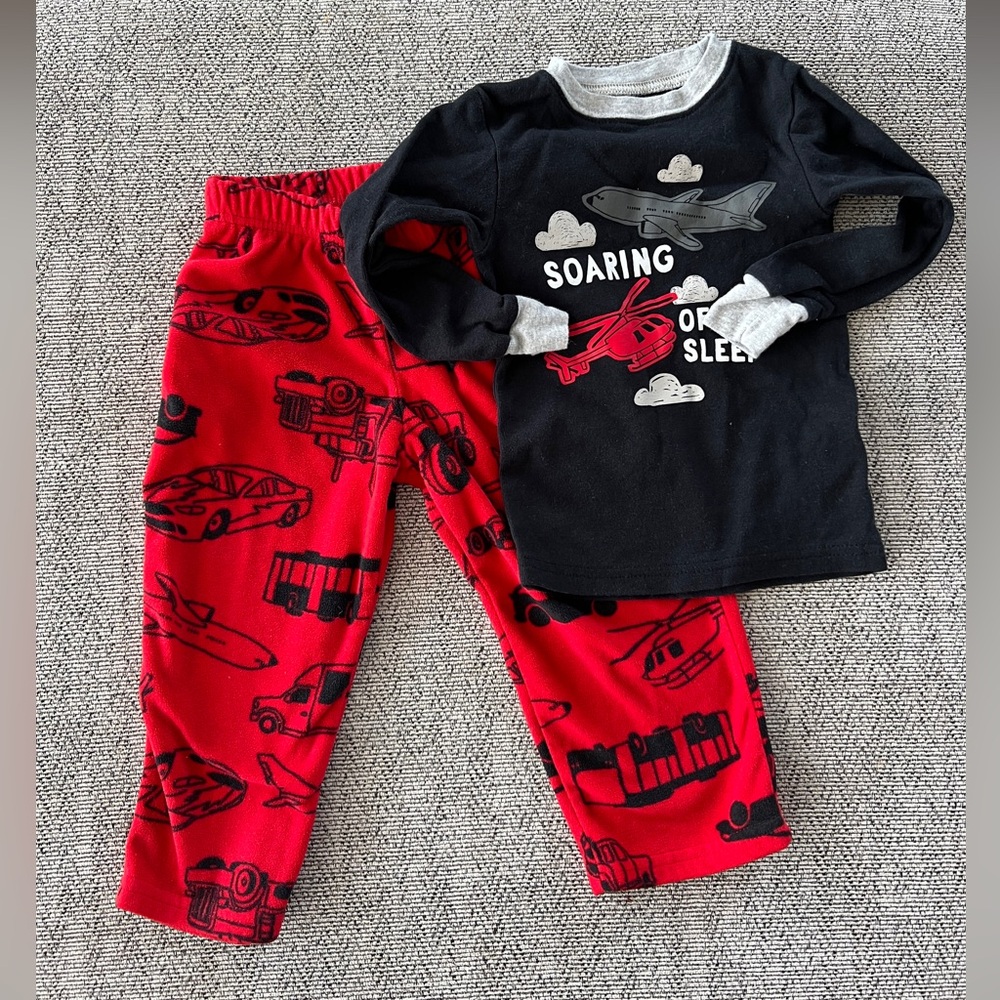 Carter's Kids Airplane Pajama Set